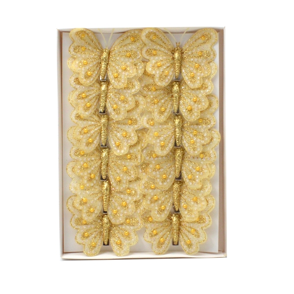 Set fluturi 8cm  12buc P138-A21915